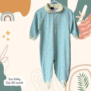 3/$15 Sun Valley size 30 month Footie PJs
